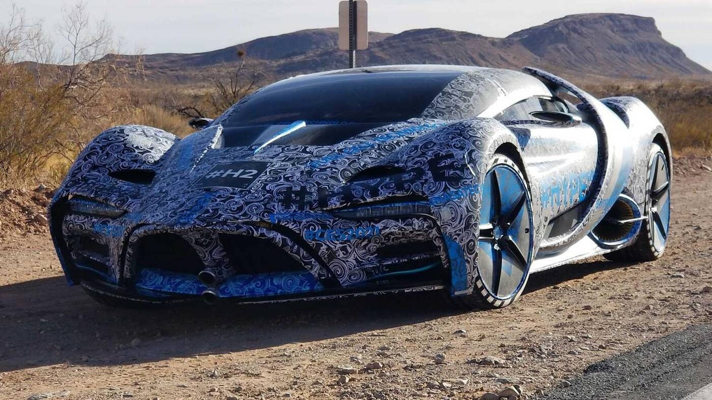 Napędzany wodorem supersamochód Hyperion XP-1 zawitał na CES 2021