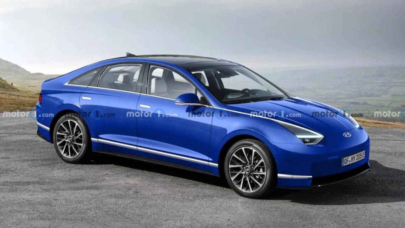 Tak może wyglądać elektryczny Ioniq 6