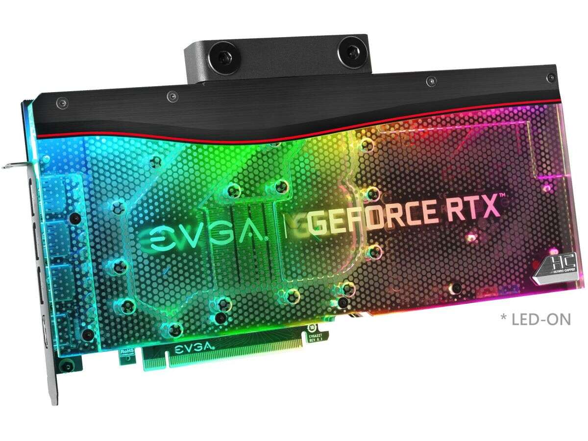 wygląd EVGA RTX 3090 Kingpin Hydro Copper