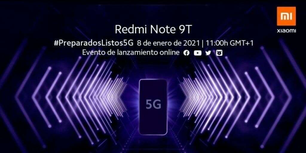 premiera Redmi Note 9T