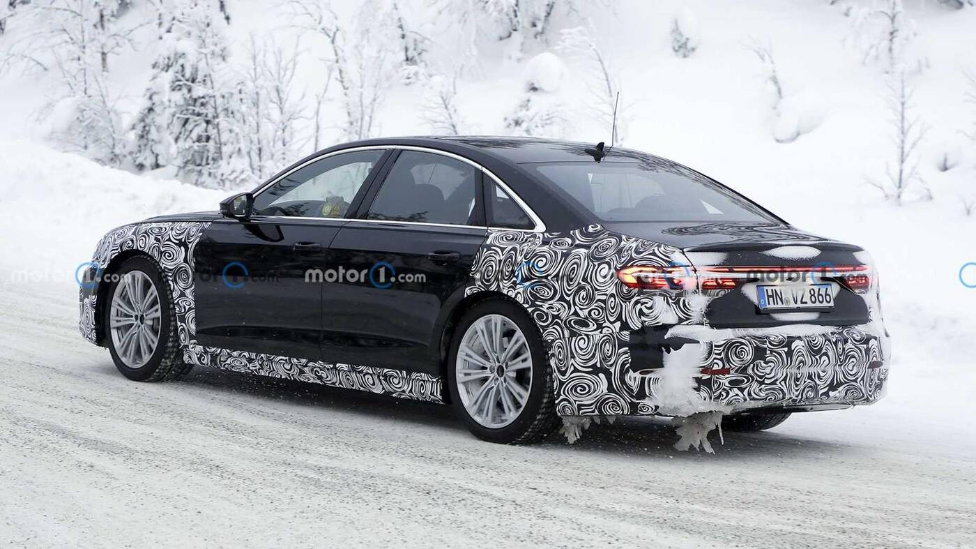 Zobacz zdjęcia testowanego liftingu Audi A8 2022