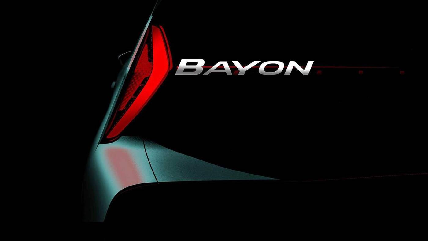 Zwiastun Hyundai Bayon 2021, zdjęcia małego crossovera, Hyundai Bayon 2021, zwiastuny Hyundai Bayon 2021,