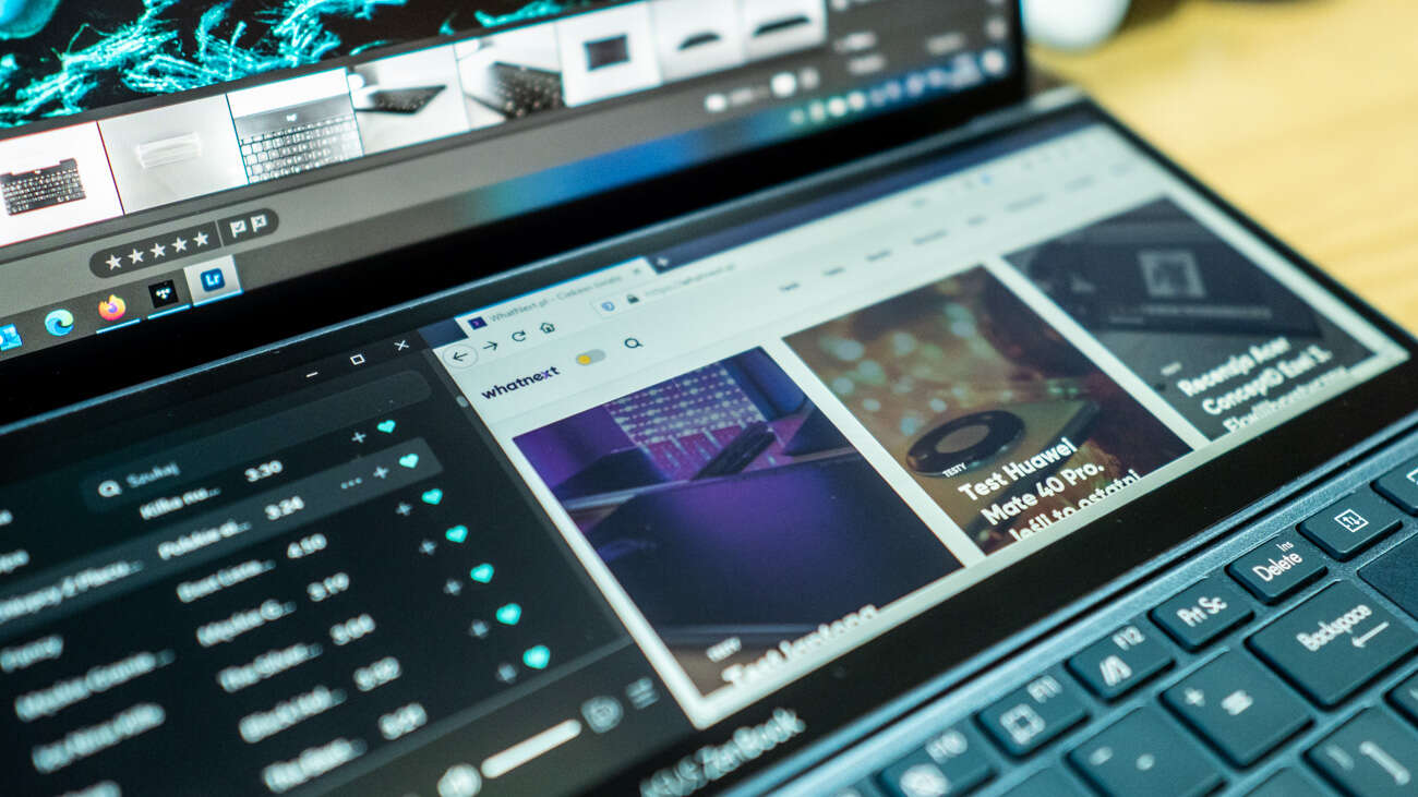 Asus ZenBook Duo 14 test recenzja