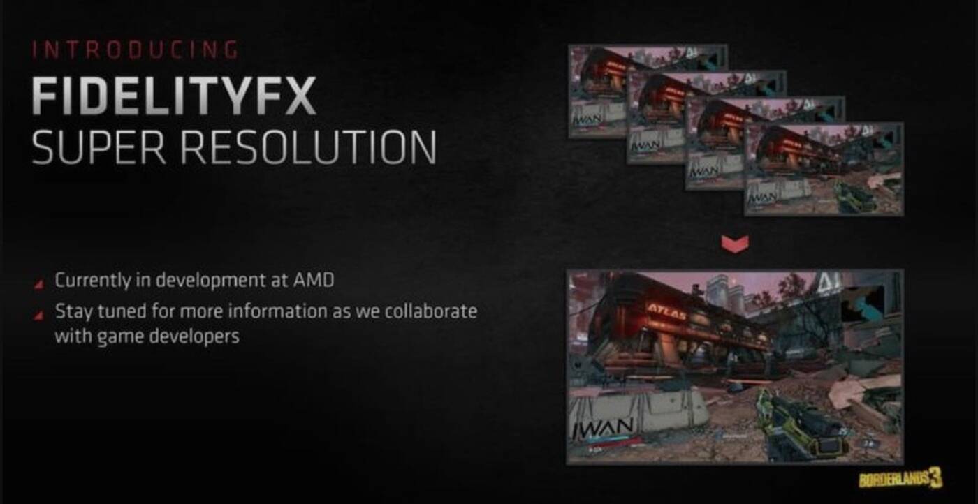 Co z odpowiedzią AMD na DLSS NVIDIA?, FidelityFX Super Resolution, odpowiedz AMD na DLSS?