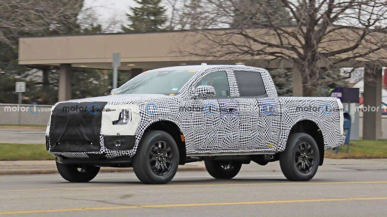 Ford Ranger PHEV 2023 potwierdzony. Są też zdjęcia prototypu