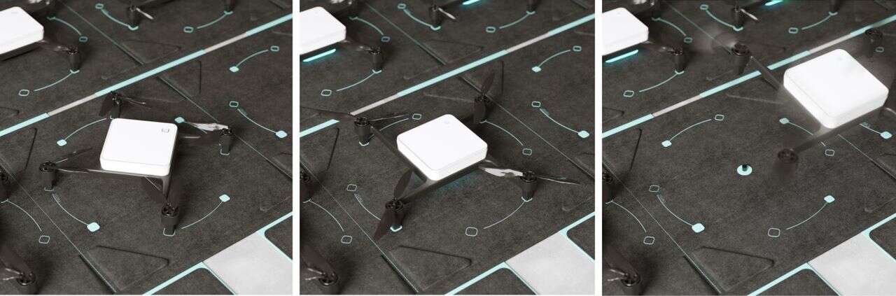 Kocyk dla dronów, czyli masowe ładowanie całej floty