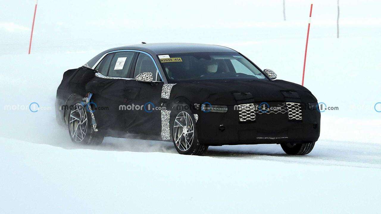 Nowy Genesis G90 wyszpiegowany w testach