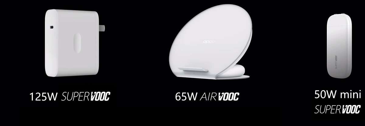 Oppo pokazuje szybkie ładowarki i rozwiązania sieci 5G