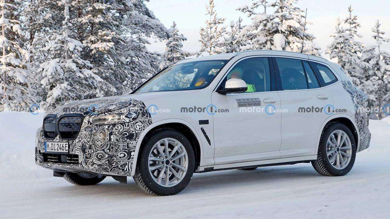 Spójrzcie na zdjęcia odświeżonego BMW iX3 2022. Tak. BMW iX3