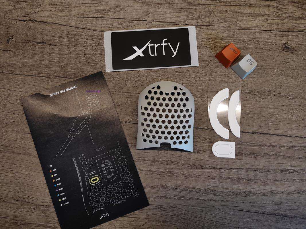 Test myszki Xtrfy M42 RGB Retro i podkładki GP4