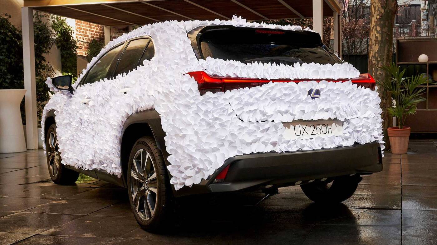 Zen Garden wygrał konkurs Lexus UX Art Car 2021