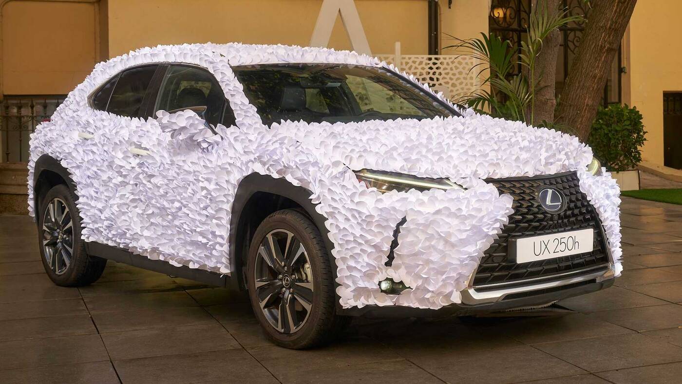 Zen Garden wygrał konkurs Lexus UX Art Car 2021