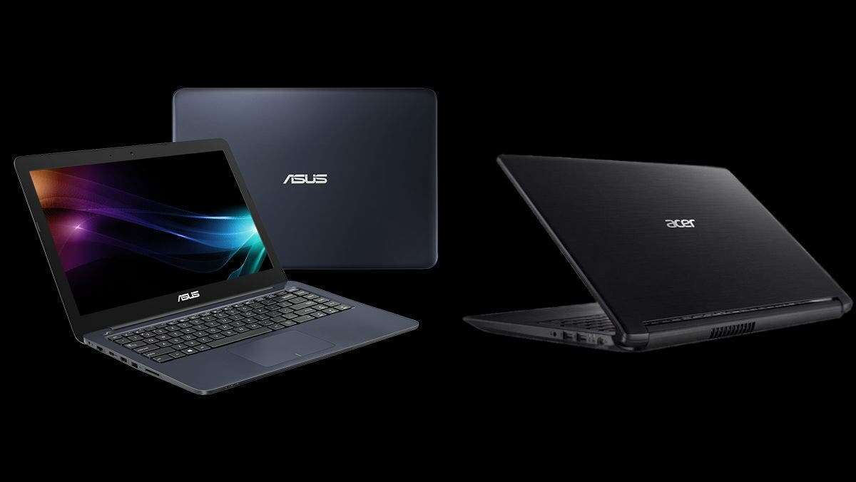 Acer i Asus ceny laptopów