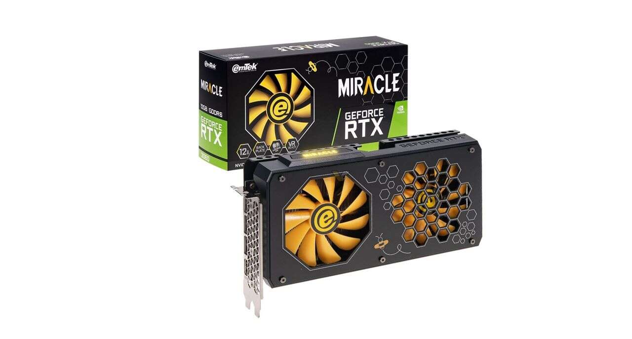 GeForce RTX 3060 MIRACLE od Emtek, GeForce RTX 3060 MIRACLE