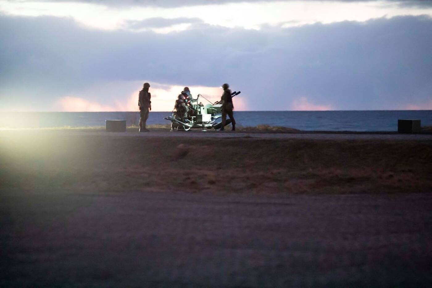 Polscy przeciwlotnicy z Braniewa ćwiczą w nadmorskiej Ustce