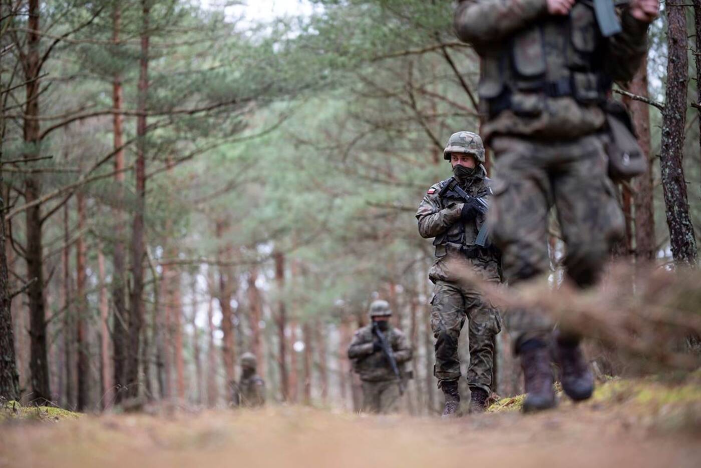 Polscy przeciwlotnicy z Braniewa ćwiczą w nadmorskiej Ustce