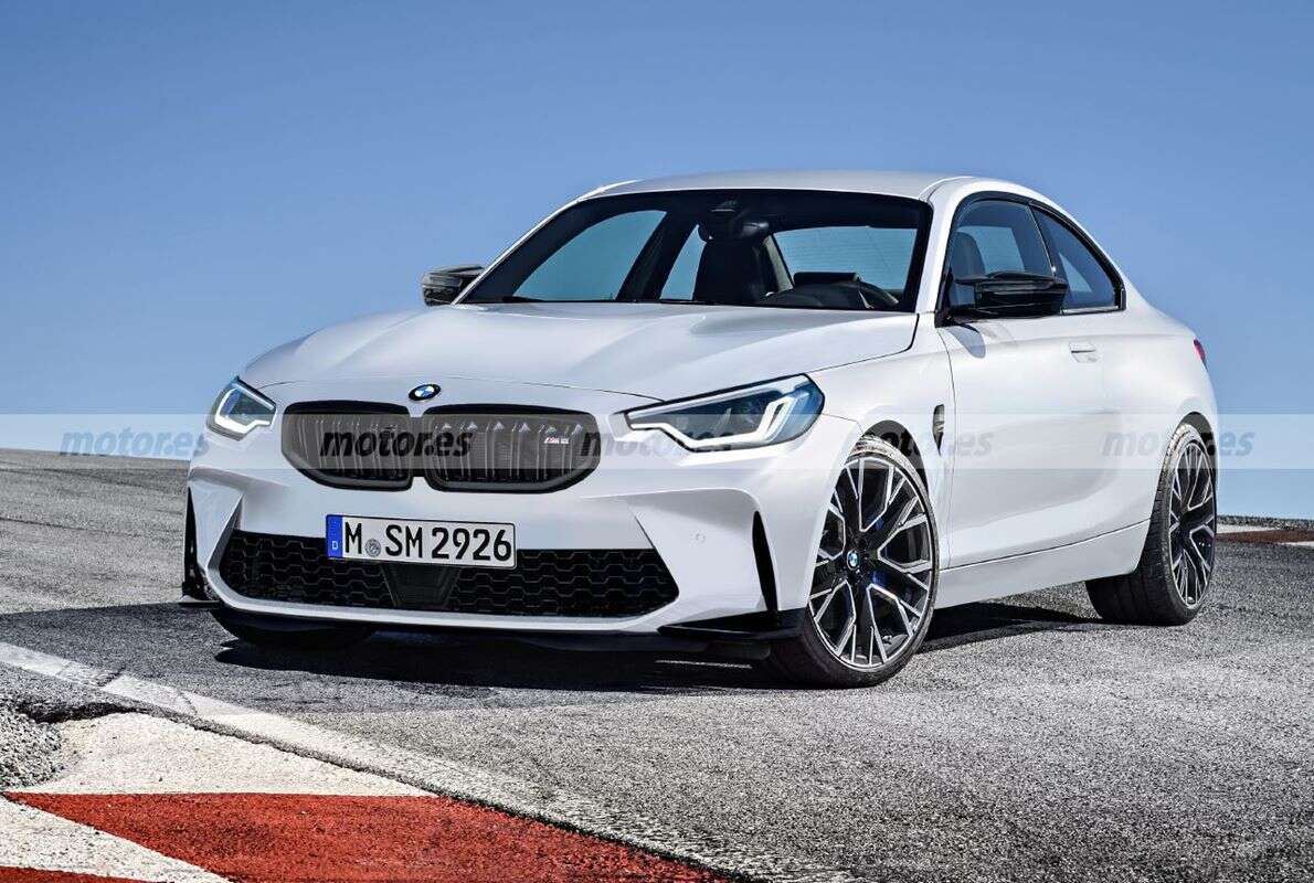 wygląd nowego BMW M2, BMW M2 nowej generacji, render BMW M2