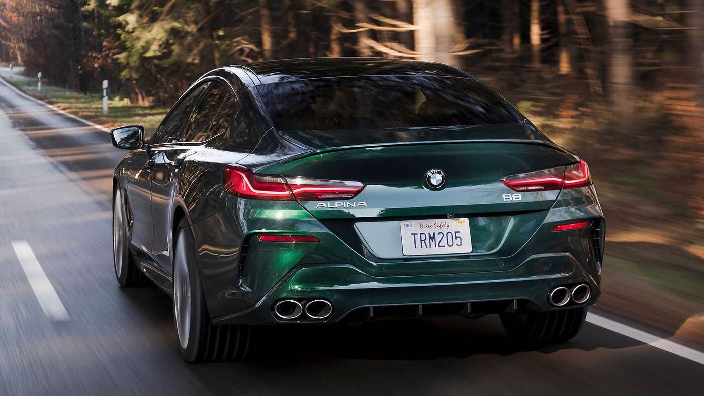 Premiera BMW Alpina B8 Gran Coupe 2022, czyli ekskluzywnego rywala M8