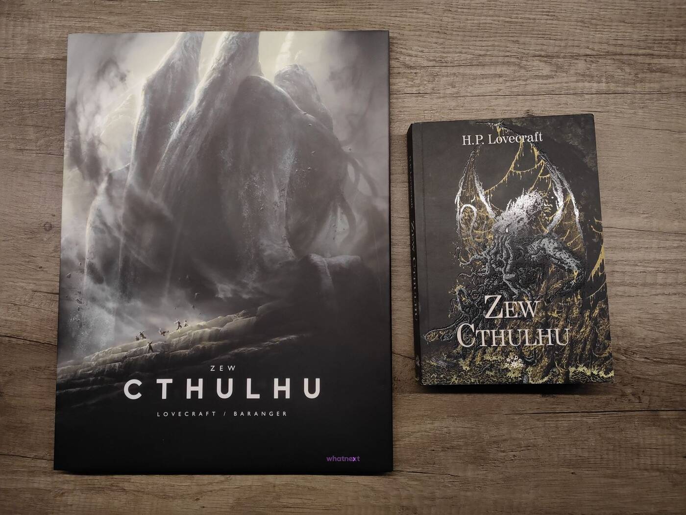 Wolicie czytać książki czy albumy? Swoje wrażenia oceniłem na przykładzie Lovecrafta