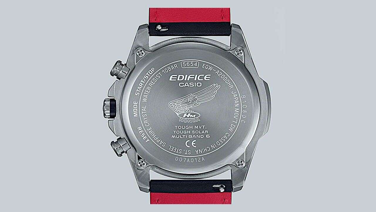 Wyjątkowy zegarek Hondy Edifice świętuje rocznice pierwszego zwycięstwa