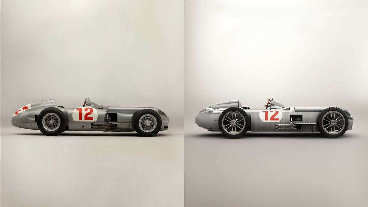 Chcielibyście taką replikę Mercedesa W196R LEGO?