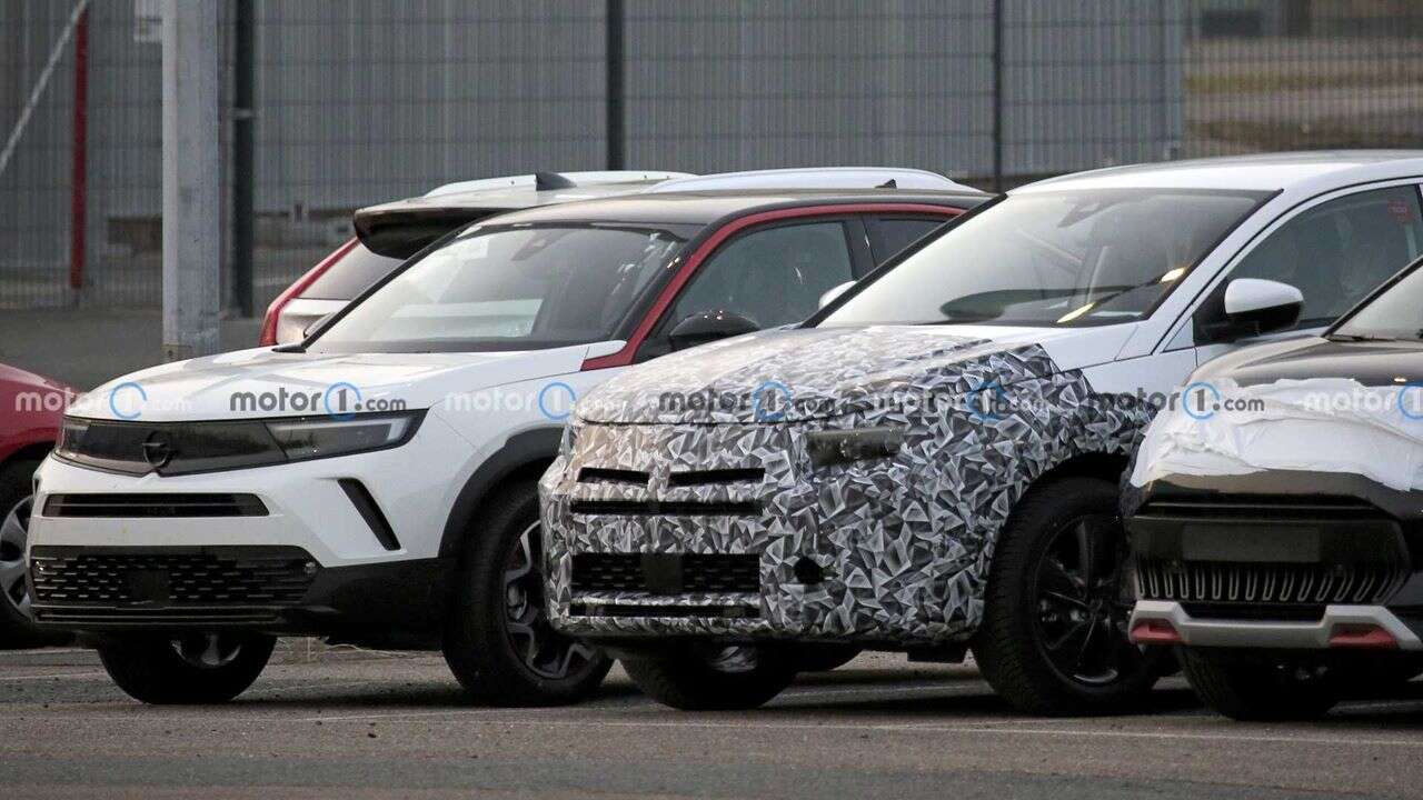 Odświeżony Opel Grandland X wyszpiegowany