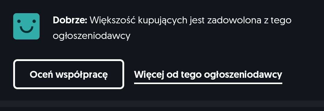 Progi zadowolenia na OLX, czyli nowy system oceniania sprzedających