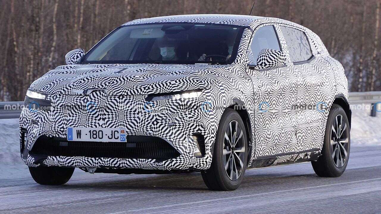 Pierwsze zdjęcia Renault Megane EV, zdjęcia Renault Megane EV, Pierwsze zdjęcia Renault Megane