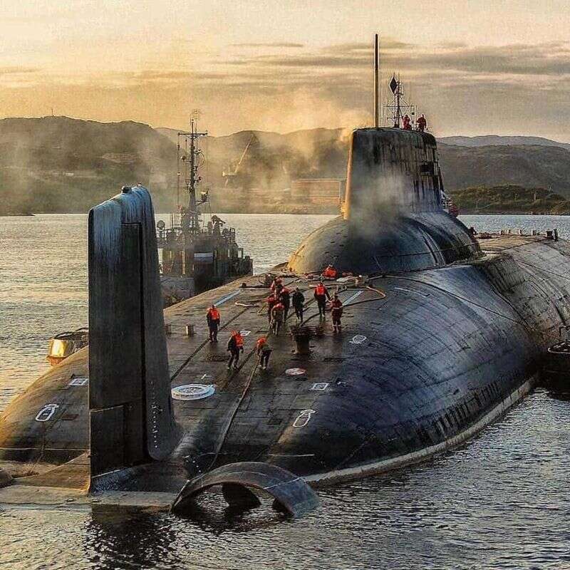 Rosyjskie okręty podwodne Typhoon,okręty podwodne Typhoon,