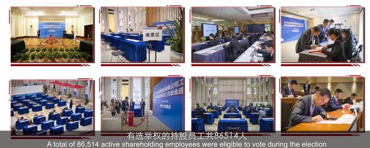 struktura własności Huawei