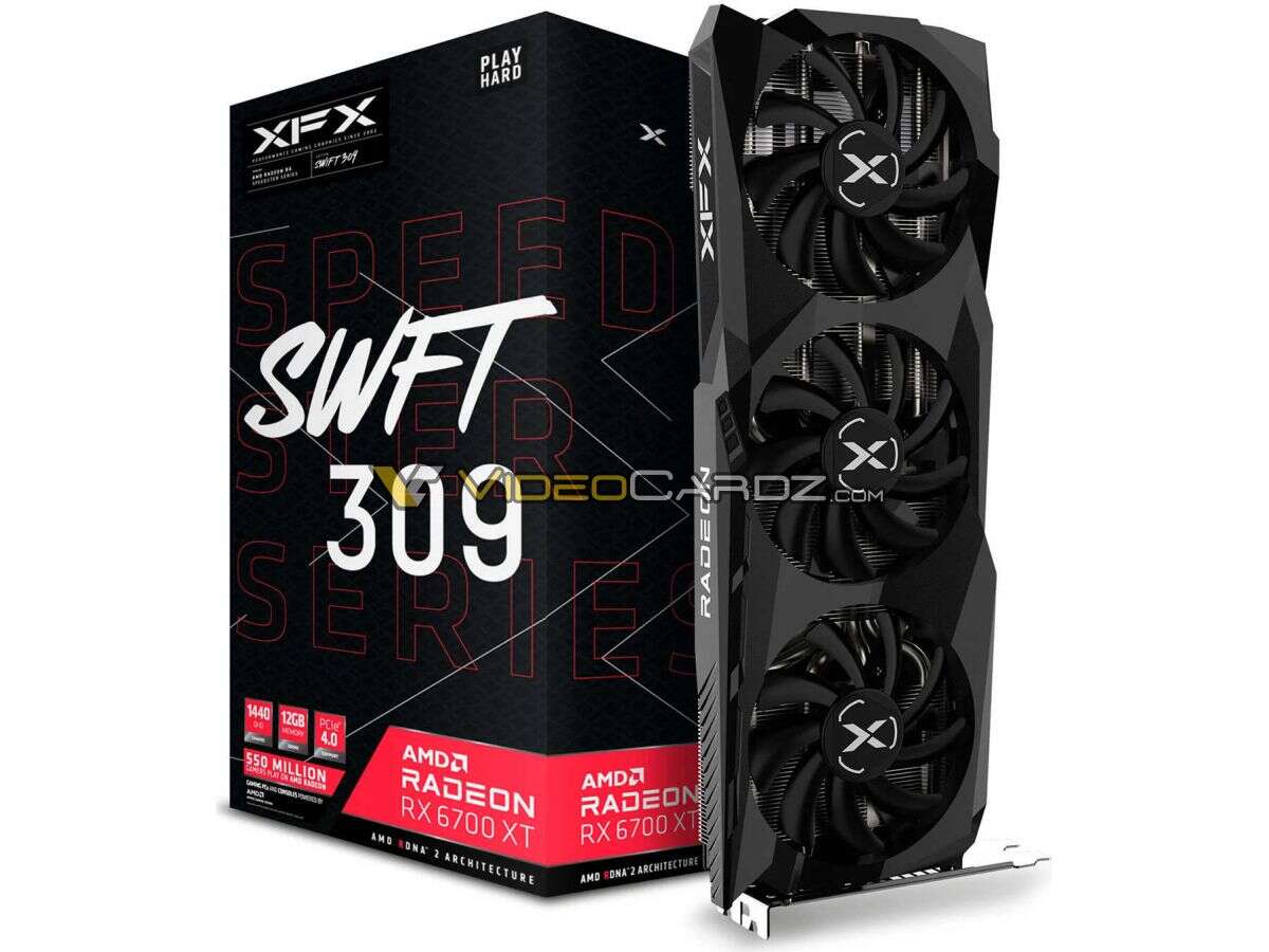 XFX Radeon RX 6700 XT 12GB Speedster SWFT309