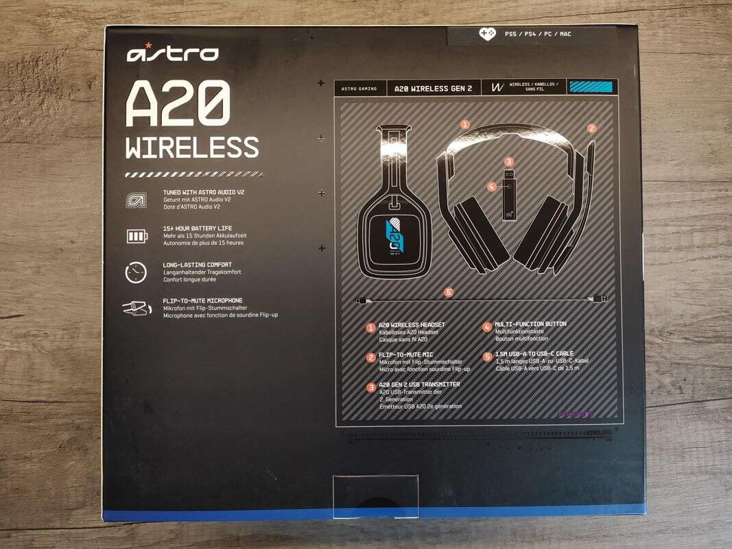 Test Astro A20 Gen 2 - bezprzewodowe słuchawki drugiej generacji