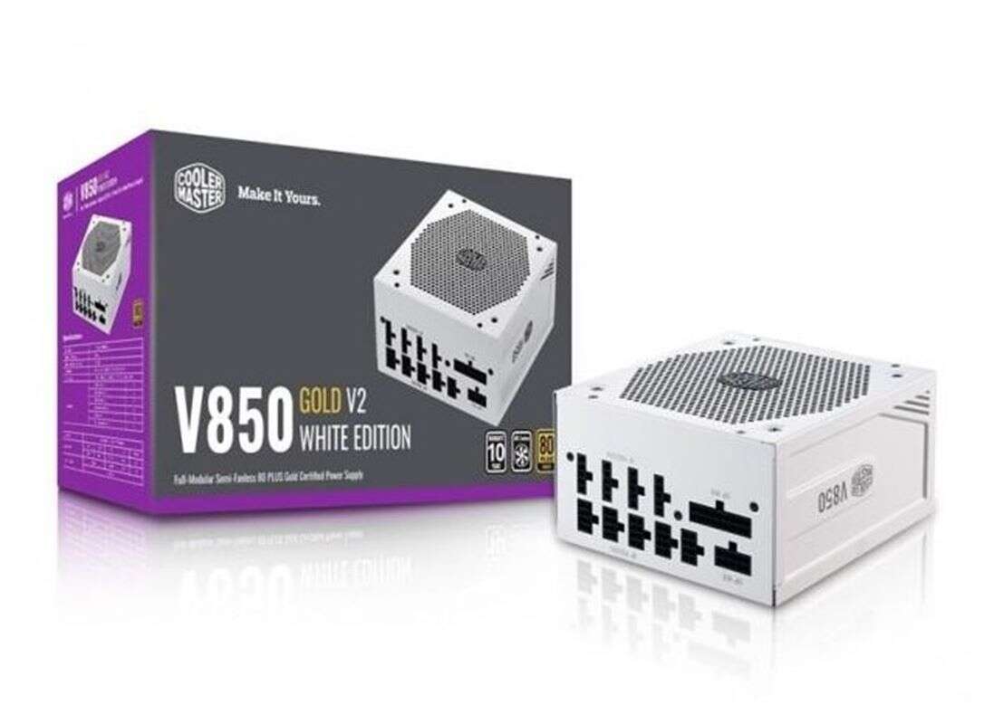 Zasilacz Gold V2 Cooler Mastera doczekał się wydania White Edition