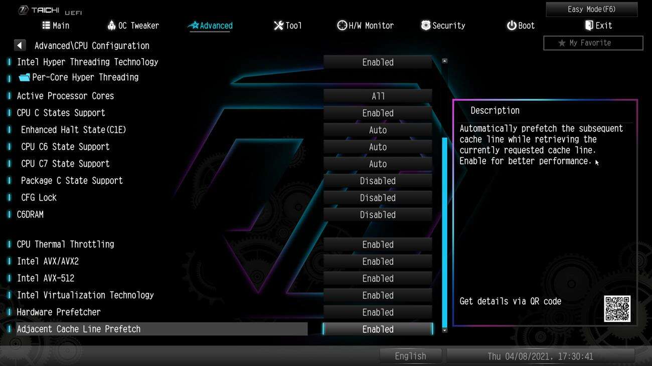 Test płyty głównej ASRock Z590 Taichi