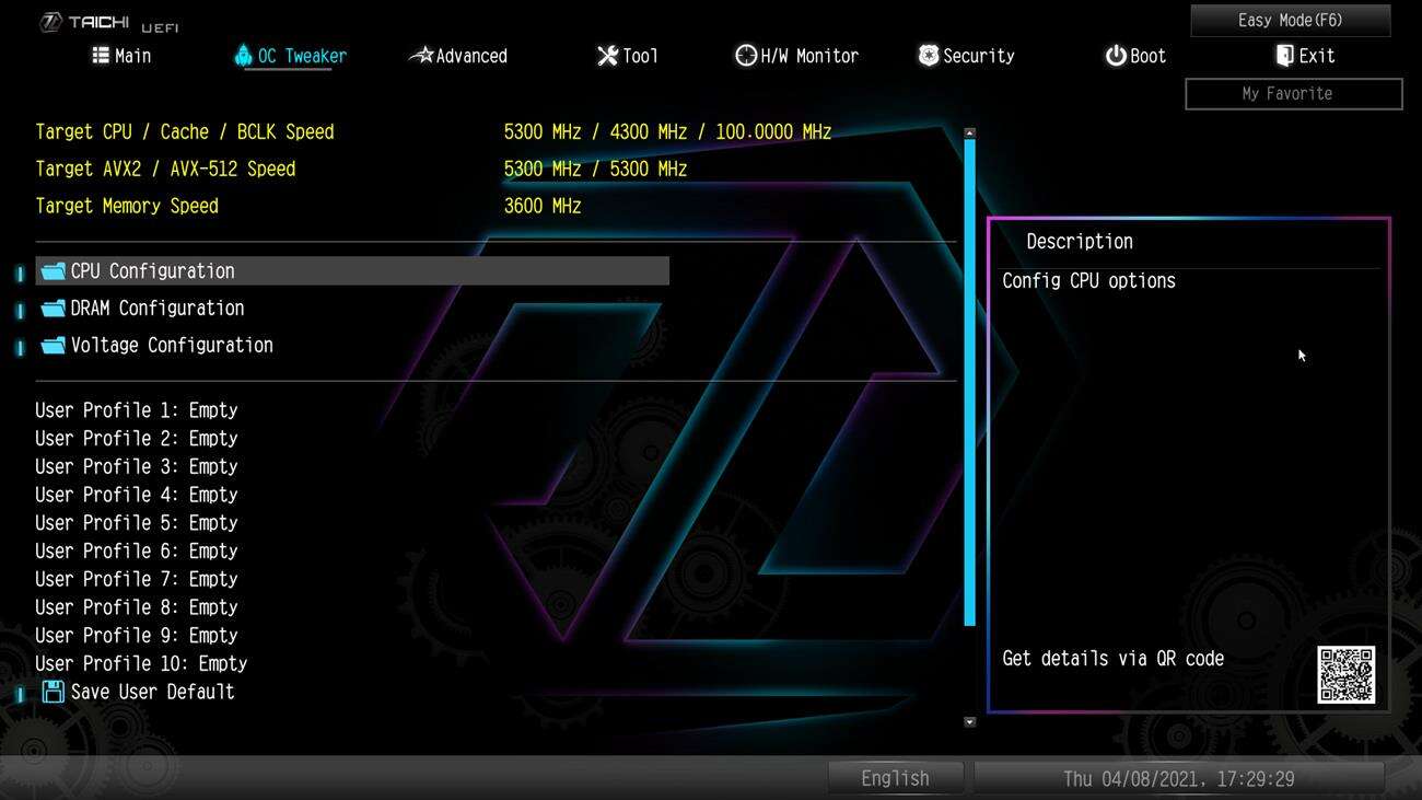Test płyty głównej ASRock Z590 Taichi