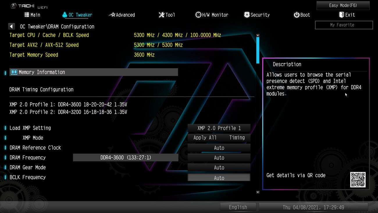 Test płyty głównej ASRock Z590 Taichi