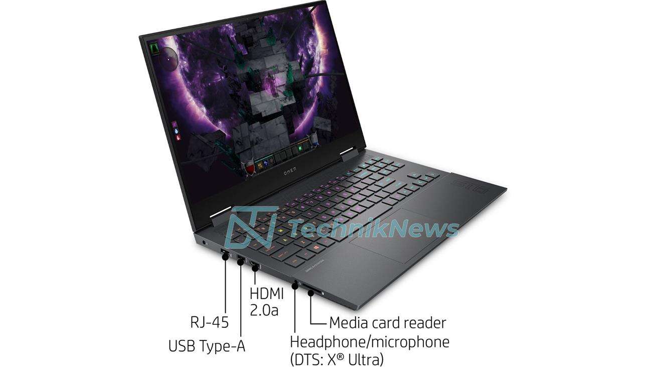 specyfikacja HP Omen 15 2021