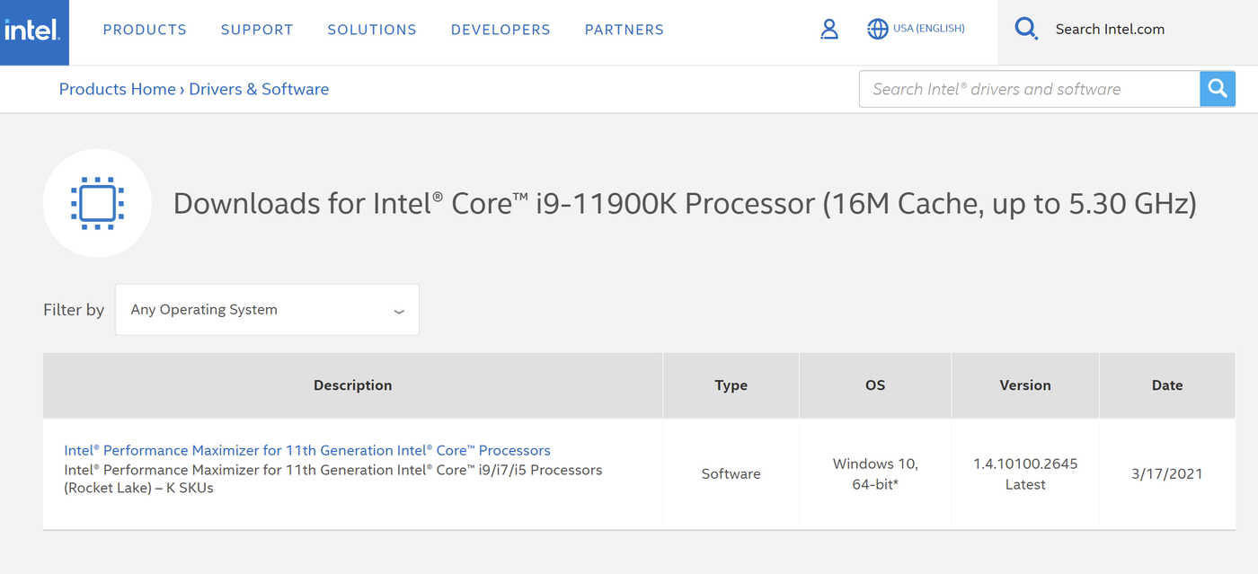 Intel dał plamę z premierą nowych procesorów. Zapomniał o sterownikach