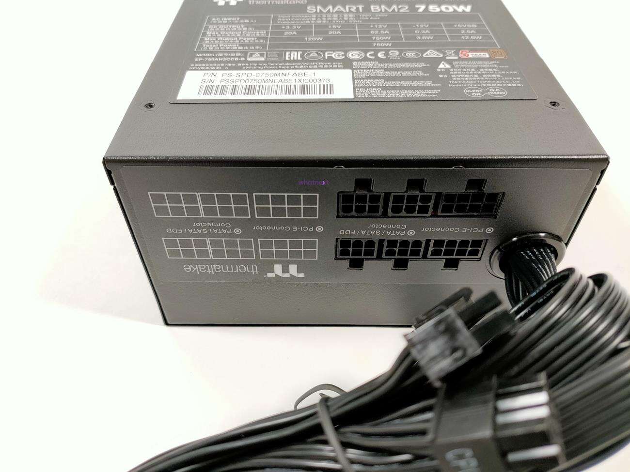 test Thermaltake Smart BM2 750W, recenzja Thermaltake Smart BM2 750W, opiniaThermaltake Smart BM2 750W