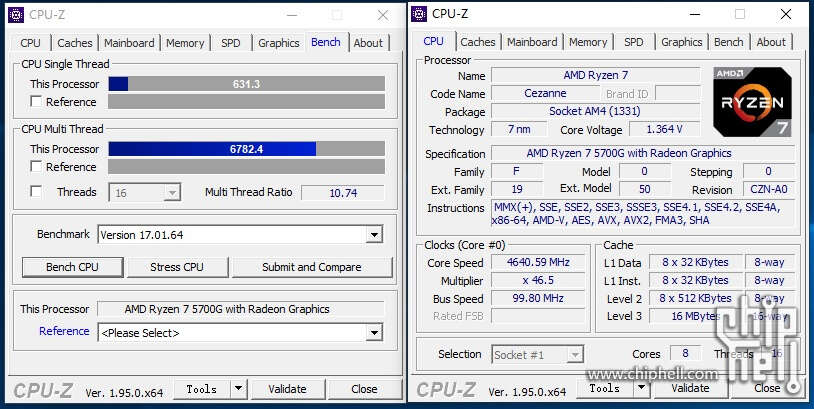 AMD Ryzen 7 5700G zdjęcia i test