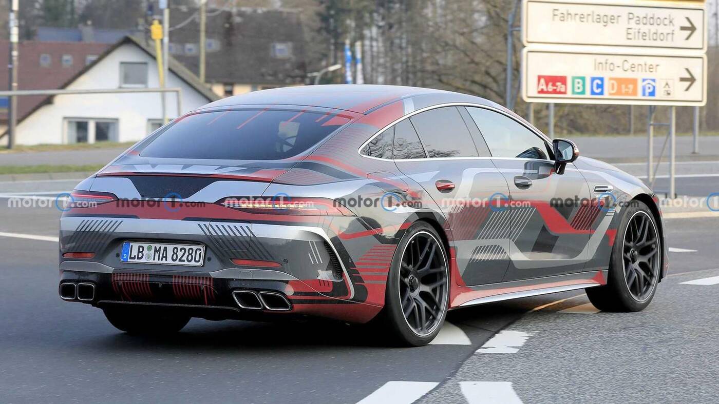 Wyszpiegowany Mercedes-AMG GT 73e, czyli zdjęcia 815-konnej bestii
