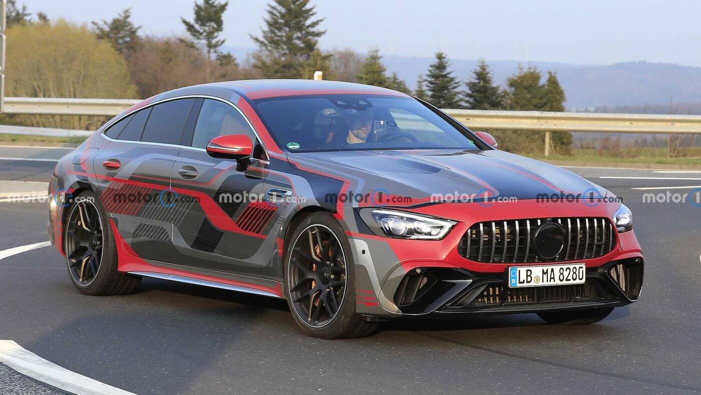 Wyszpiegowany Mercedes-AMG GT 73e, czyli zdjęcia 815-konnej bestii