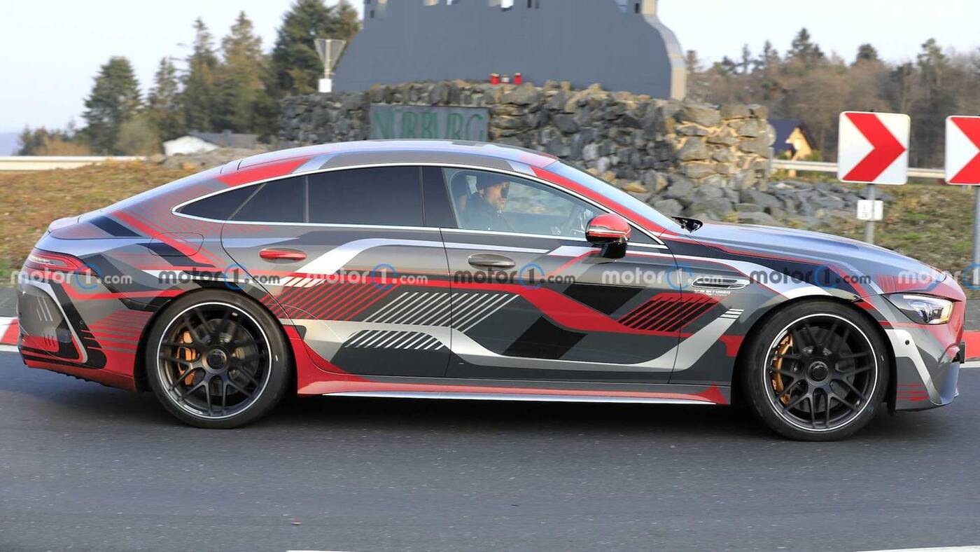 Wyszpiegowany Mercedes-AMG GT 73e, czyli zdjęcia 815-konnej bestii