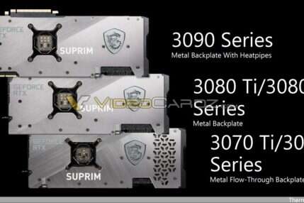 MSI potwierdza GeForce RTX 3080 Ti, GeForce RTX 3070 Ti, MSI Geforce rtx 3000