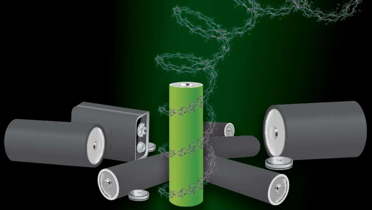 Organiczna bateria, Organiczna bateria z aminokwasów