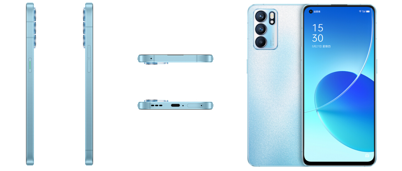Smartfony Oppo Reno6 wyciekają, a premiera coraz bliżej