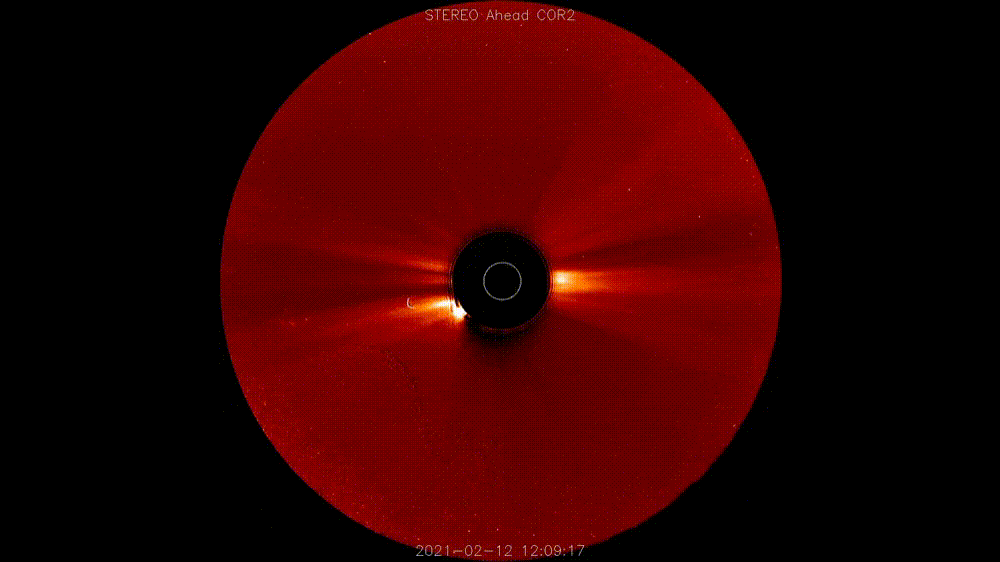Koronalny wyrzut masy został po raz pierwszy zaobserwowany przez sondę Solar Orbiter