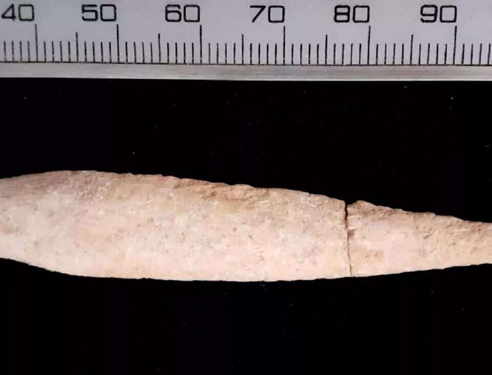 Pojedynek Dawida z Goliatem. Archeolodzy znaleźli grot pochodzący z okresu bibiljnej potyczki.