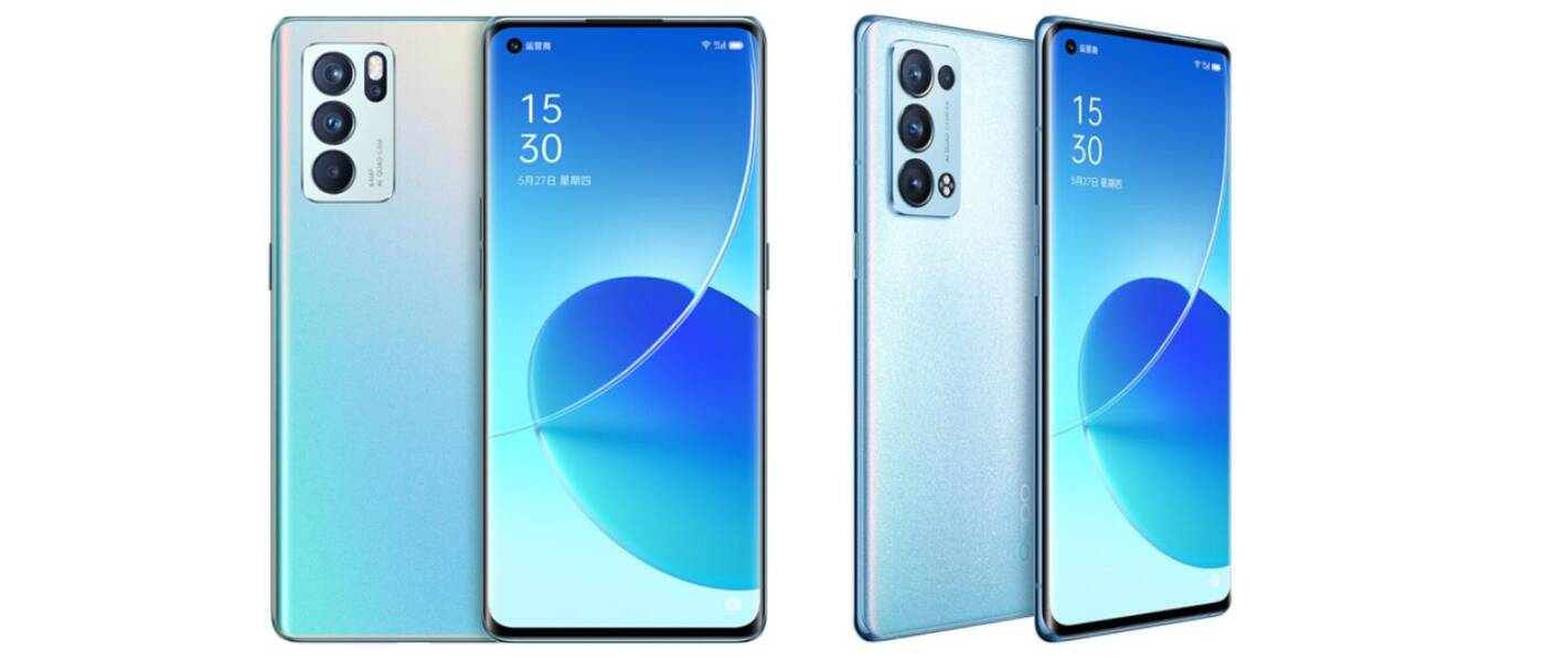 Smartfony Oppo Reno6 wyciekają, a premiera coraz bliżej