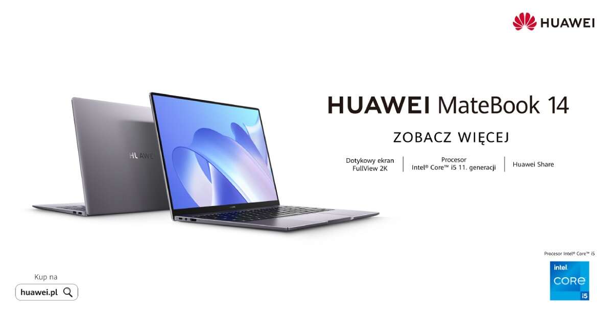 Huawei wprowadza na rynek nowe urządzenia - Watch 3, FreeBuds 4 i MateBook 14 2021